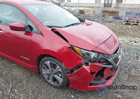 2018 Nissan Leaf Sv из США, поврежденный, VIN 1N4AZ1CPXJC306640